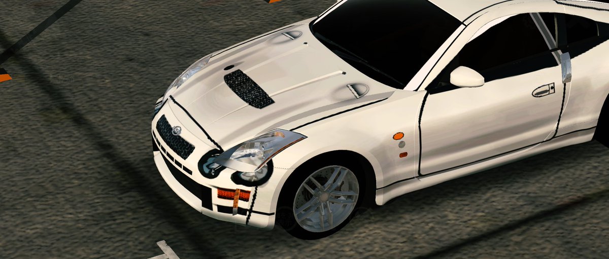 u8Tw9N4C5X26432's tweet photo. #カーパーキング #再現車 #carparking #carparkingmultiplayer
#セリカ #セリカGT_FOUR #ST202 ボンネットの修正
#TOYOTA かっこいいから撮った https://t.co/0UnHQKANi3