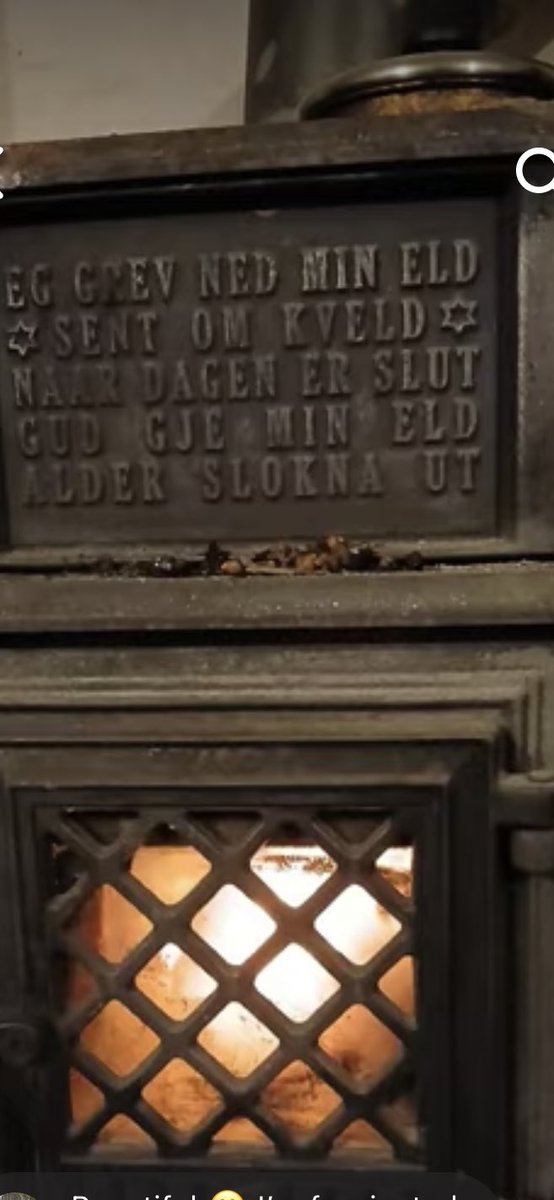 Can anyone translate these words please? Above a stove in a house in Bromyard.