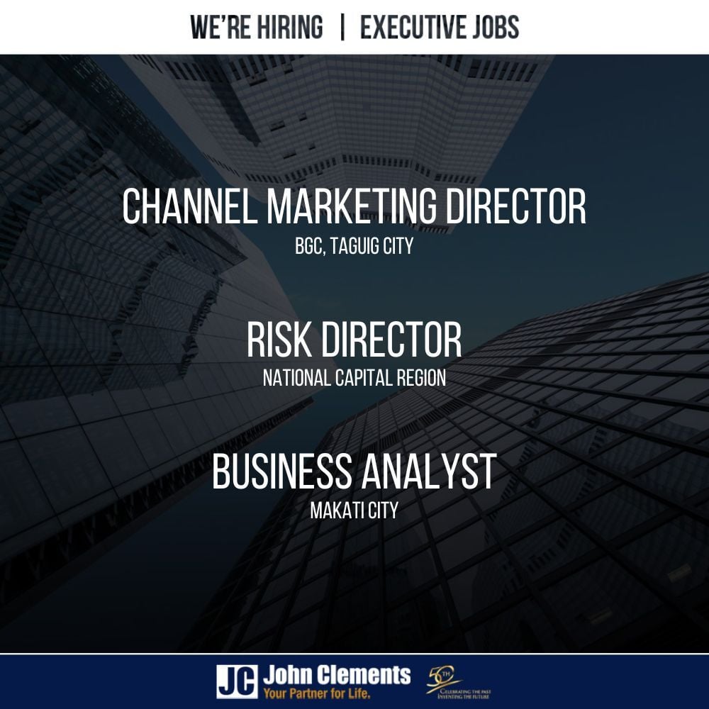 johnclementsph's tweet photo. 🌟 Level Up Your Career with these Leadership Roles!
Click Job roles here: https://t.co/YYKSzTHH0I
#HiringPH #ExecutiveCareers #LeadershipRoles #ManagerJobs #JoinOurTeam #JobSearchPH #JobAlert #CareersPH #JobOpeningPH #ApplyToday https://t.co/9sw3C7qESr