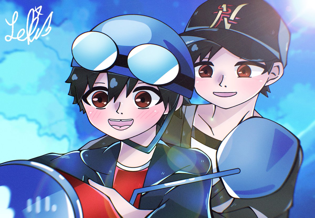 ハマダ兄弟🛵³₃³₃ #disneyfanart #Baymax