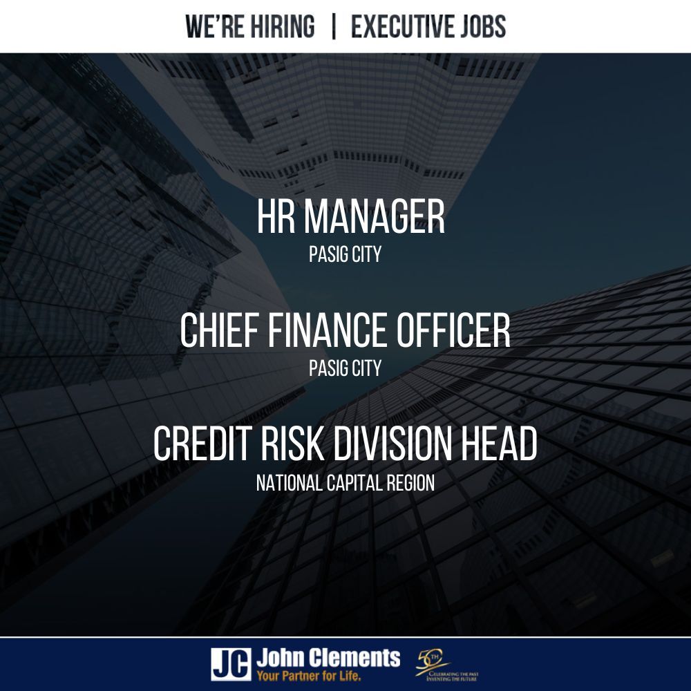 johnclementsph's tweet photo. 🌟 Level Up Your Career with these Leadership Roles!
Click Job roles here: https://t.co/YYKSzTHH0I
#HiringPH #ExecutiveCareers #LeadershipRoles #ManagerJobs #JoinOurTeam #JobSearchPH #JobAlert #CareersPH #JobOpeningPH #ApplyToday https://t.co/9sw3C7qESr