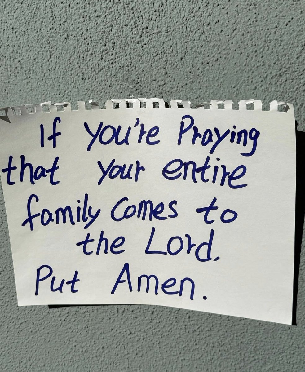 And brought them out, and said, Sirs, what must I do to be saved? And they said, Believe on the Lord Jesus Christ, and thou shalt be saved, and thy house. 
- Acts 16:30-31
✍🏼 Amen