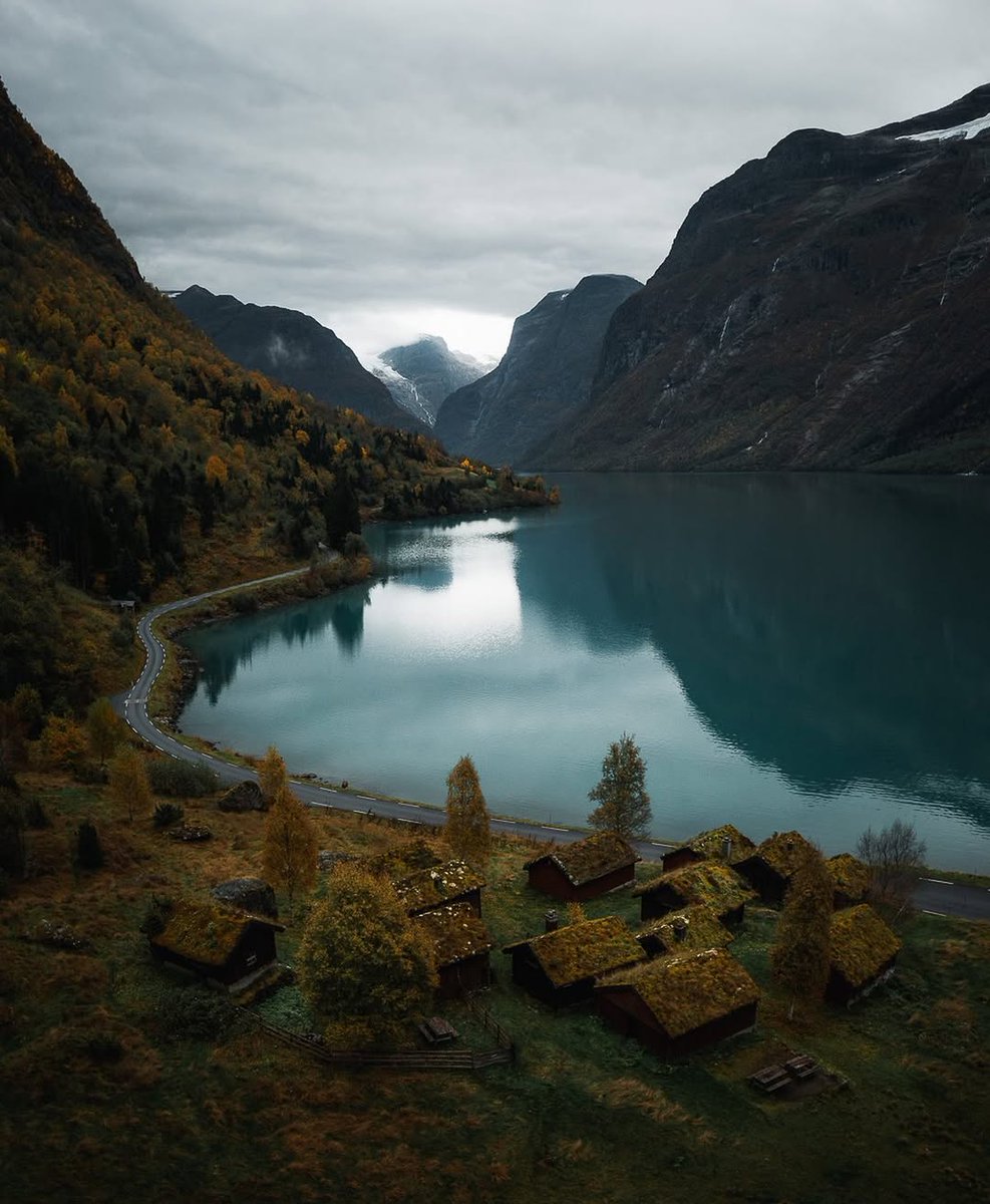 Breng Seter, Lovatnet lake, Norway