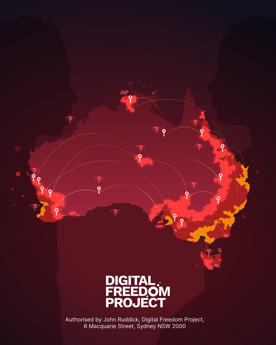 thedfp_au's tweet photo. In regional and remote Australia, social media is a lifeline. So many young Australians use it for learning, staying connected, and finding support. This clumsy ban won’t protect our kids. It will isolate them. 

We need your help in our fight to repeal the social media ban, support our High Court Challenge here: https://t.co/bSY82w1sMi

#australia #socialmedia #socialmediaban #digitalfreedom #auspol