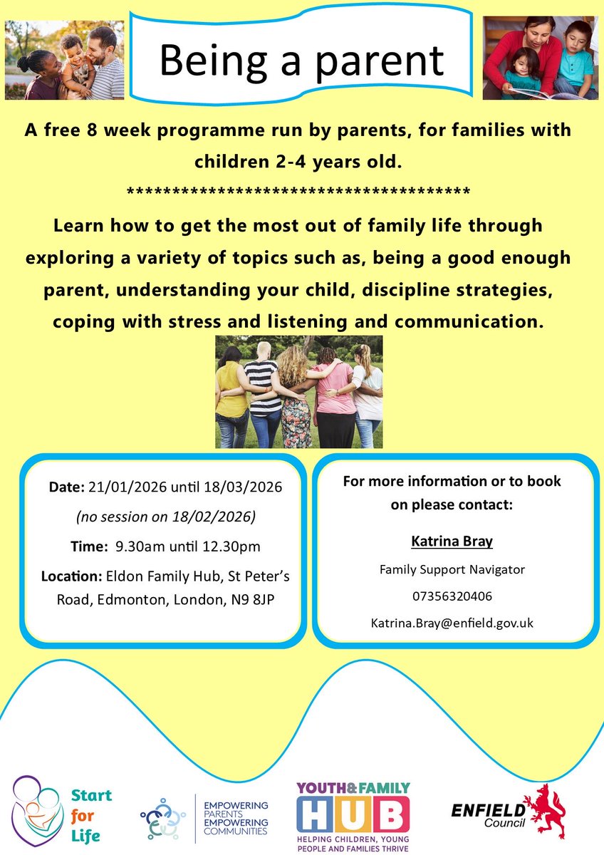 PARENTING COURSE 👶🏻🧒🏾🧑‍🧒 Call Mrs Beckford for more information ☎️