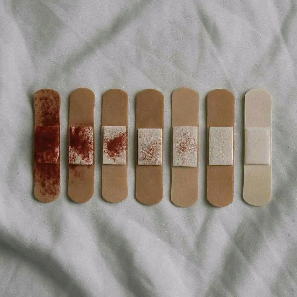 It takes time to heal. Be patient.. 🙌