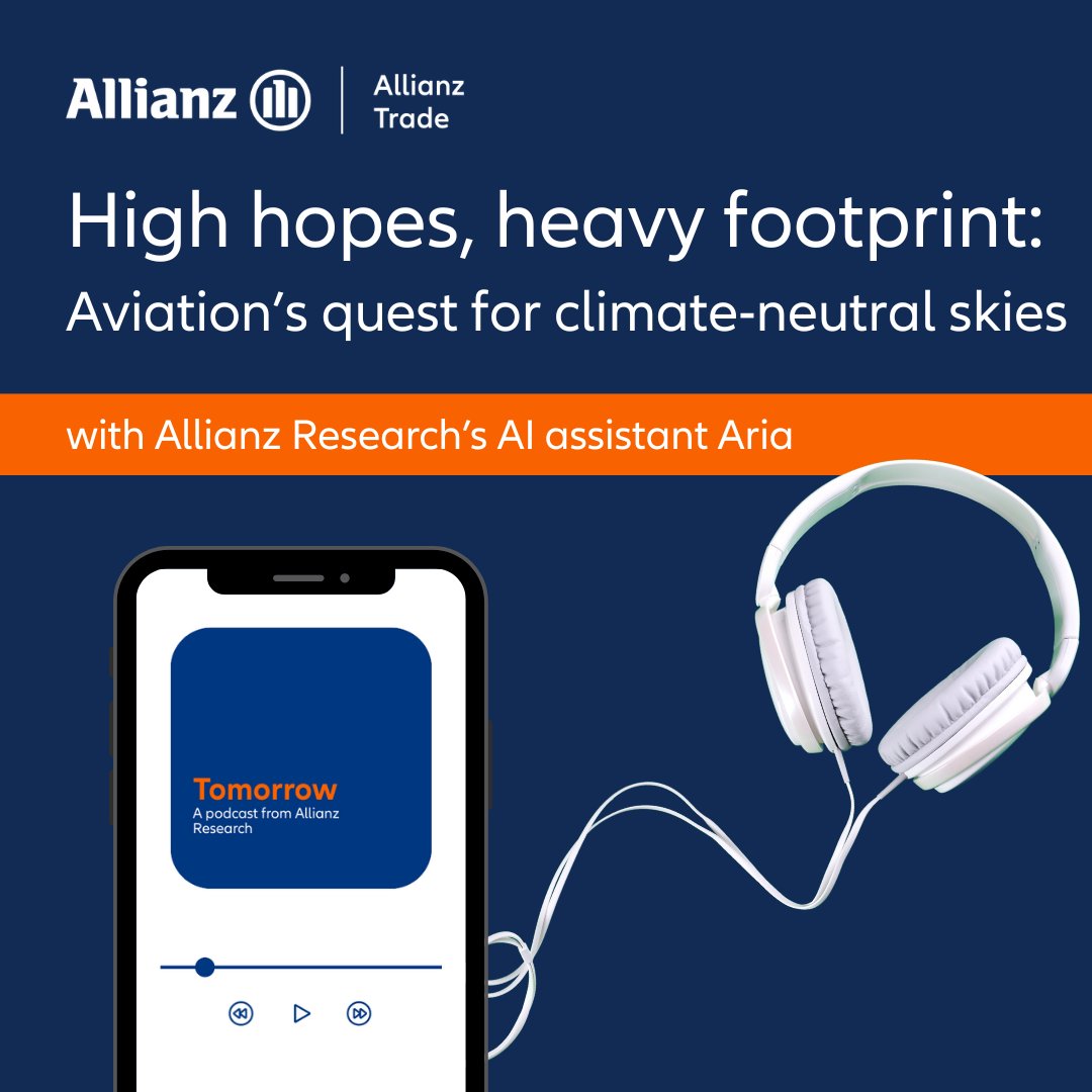 🎙️Did you know that aviation is one of the hardest sectors to decarbonize? Our AI Assistant Aria explains what's at stake in the latest episode of the Tomorrow podcast.

Tune in here 🎧👉 ow.ly/2V2750XC119