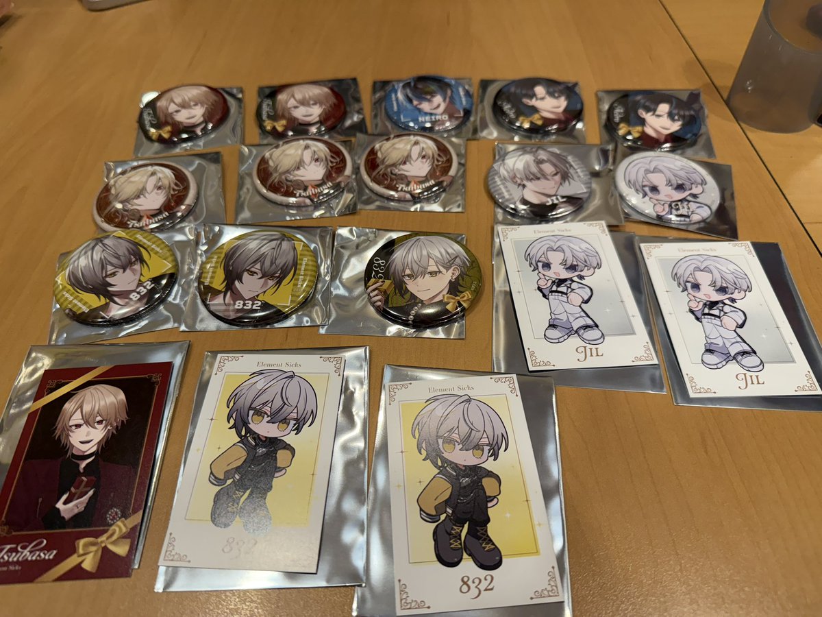 交換】 Element Sicks EL6 RWY フランマ新 ビジュ SD チェキ風トレカ缶