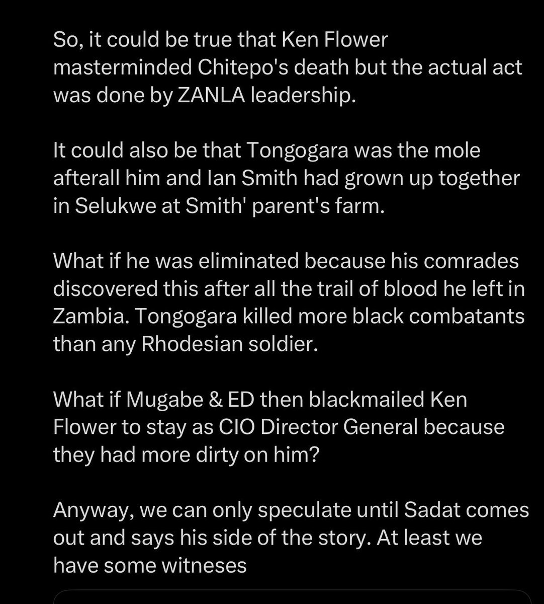 This alone could be a plot for a very interesting movie