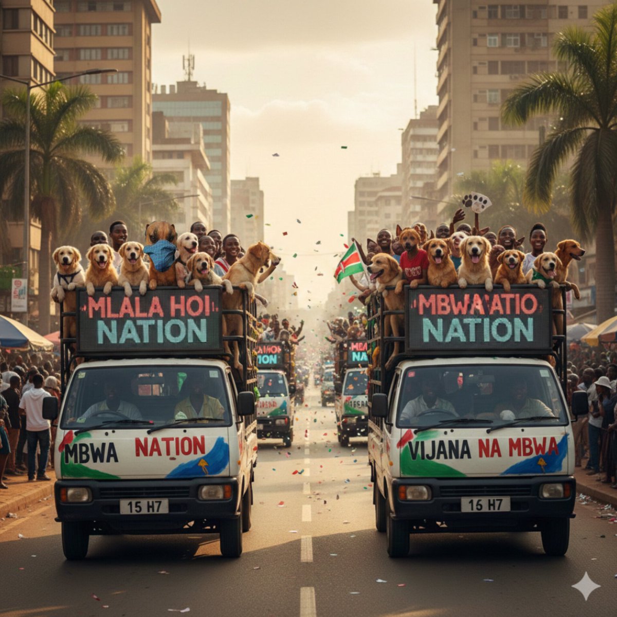 Chairman mbwa nation ako leo campaign mbaya , PA nataka kuingia kazi kidogo