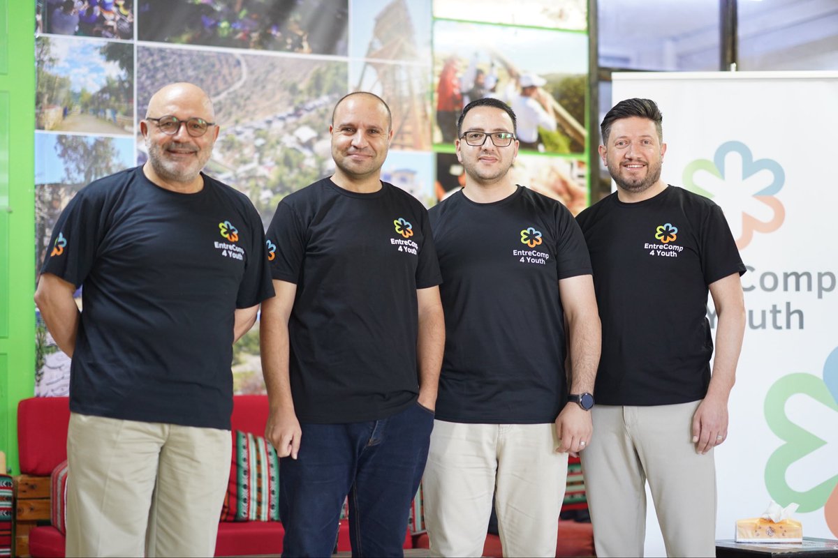 ArabiEntreComp's tweet photo. @BantaniEdu &amp; @cinop implemented #EntreComp4Youth for youth workers &amp; youth in Jordan and Palestine for @SharekF  &amp; @jordanriverfdn based on #EntreComp &amp; #EntreCompEdu Big thank you to @marianellaparra @elinmccallum @WilcoVisscher @TalaMalakha @NaseerMariam https://t.co/gohFnLwkII