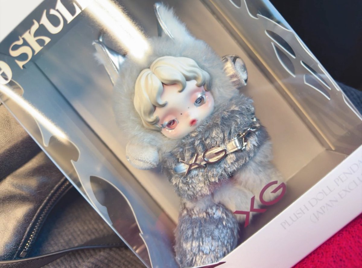 念願のXGスカルパンダちゃん🐺🤍