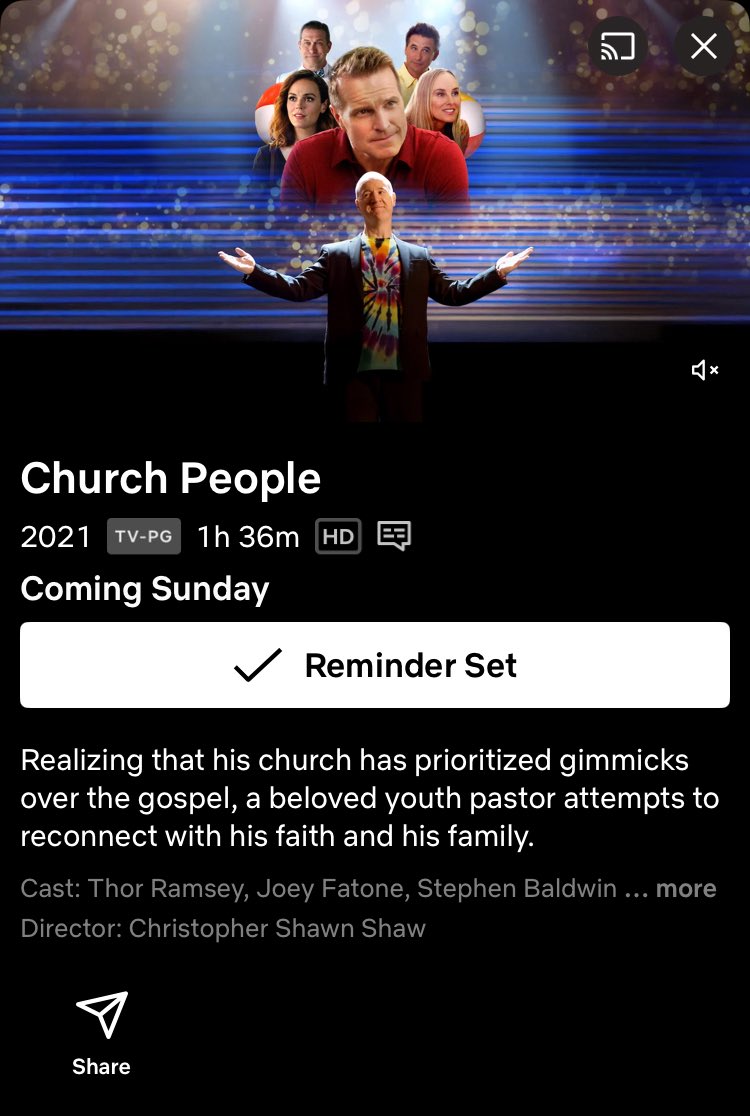 ChurchPplMovie's tweet image. T-minus 1 Day and counting… 

#ChurchPeople drops on @netflix 

#netflixmovies