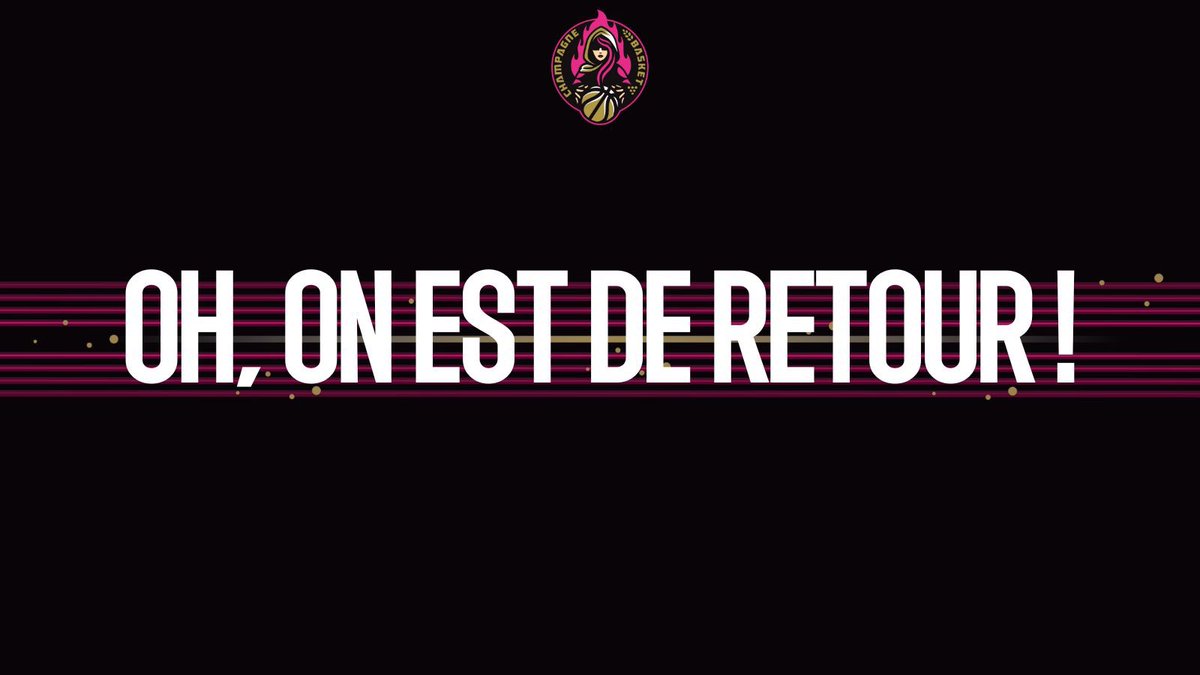 On est de retour sur X 💥🩷
Prêts à vibrer avec les #Pétillantes ?
Une fin d’année qui s’annonce intense.
On vous embarque avec nous ! 🏀🔥
#CBF #Reims #basket #LF2