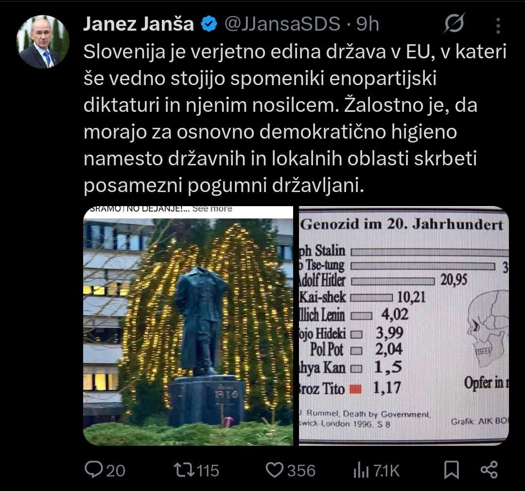 <a href="/policija_si/">policija_si</a> naj sproži ustrezen kazenski postopek zaradi hujskanja h kriminalnim dejanjem.
Ćelavi spada v ječo, ne pa v DZ.