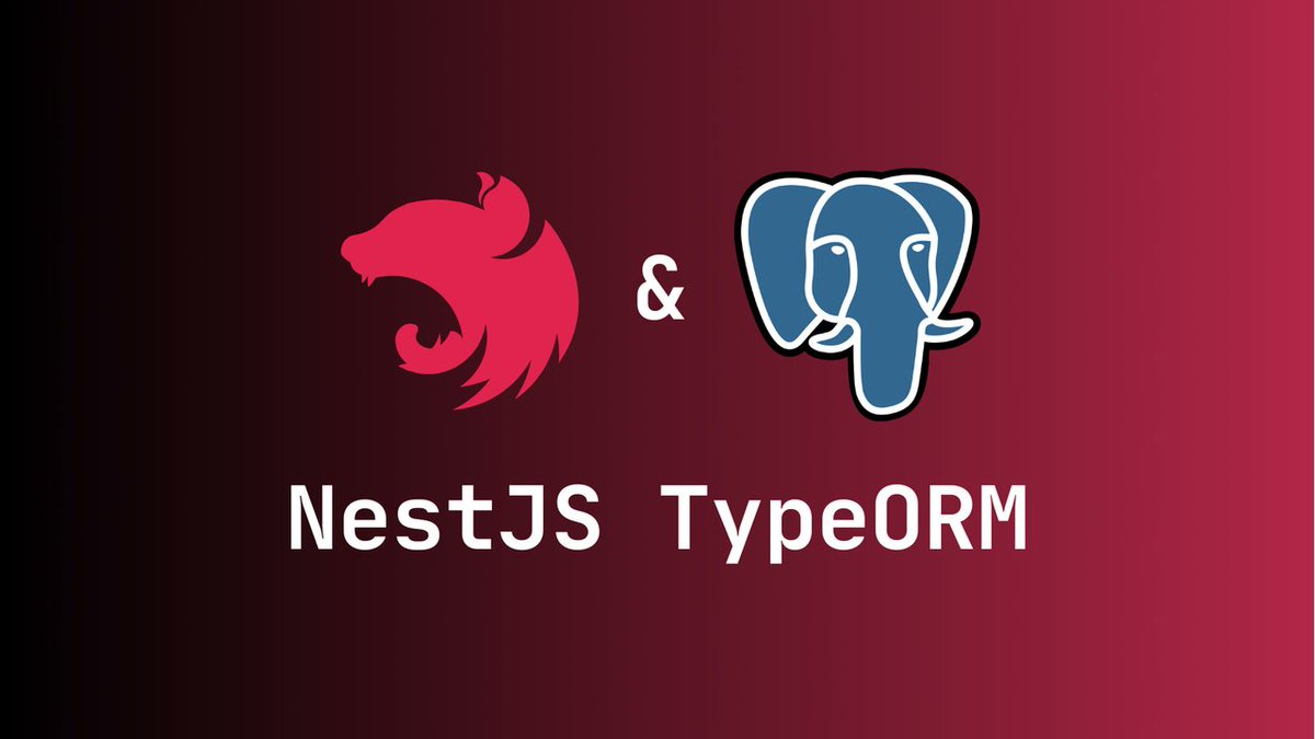 codewithkhalil's tweet image. I&apos;m working on a starter project for a scalable enterprise level backend service for web application using NestJs(NodeJs framework) with PostgreSQL database, and TypeORM for database interaction. 

Thread ...🧵