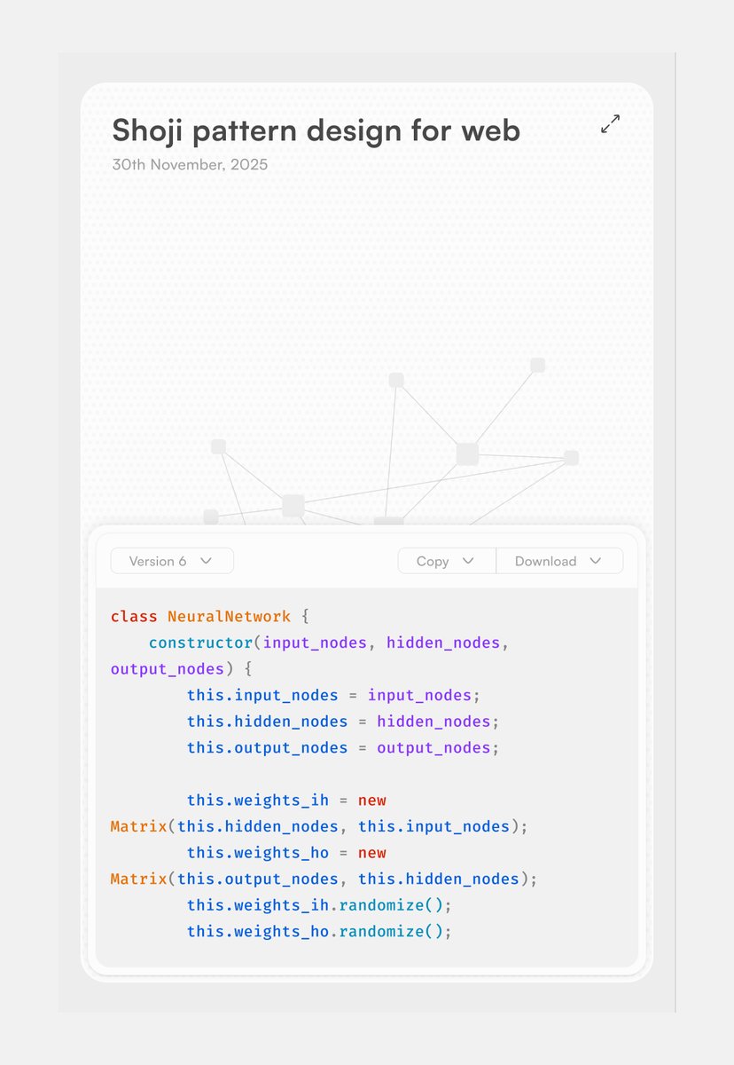 lekandev's tweet image. Code viewer and revamp of the project initialization UI