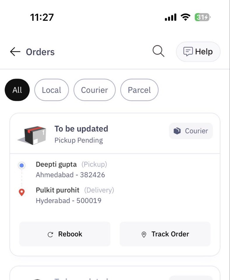 riozworld's tweet photo. @help_delhivery Cancel this order. I don’t want to pick up this anymore. Provide refund and update https://t.co/sJYQMzOK6C