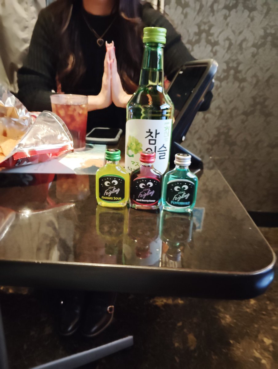 1時間遅れて償酒持ってきた🐹