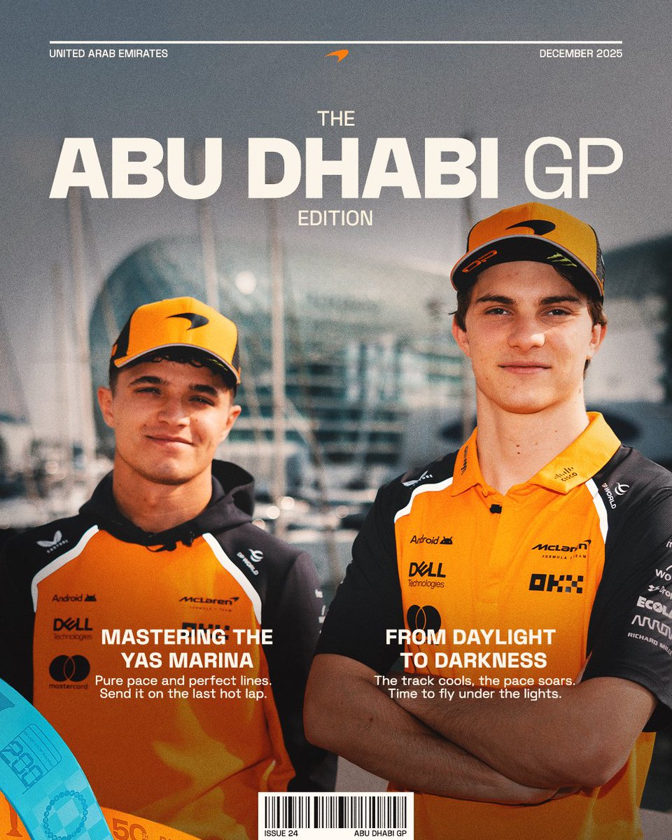 McLaren Mastercard Formula 1 Team tweet media