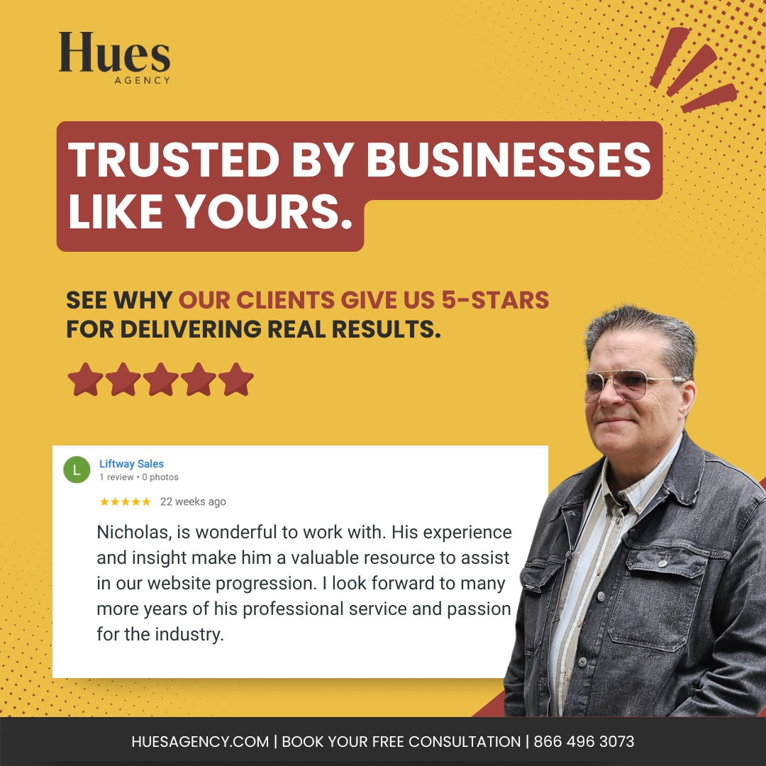 Hues Agency tweet media