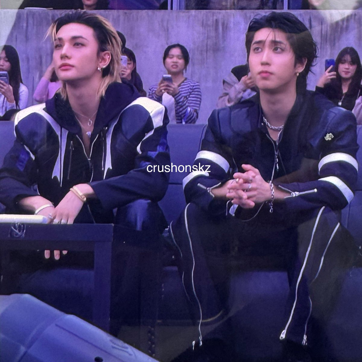 the visuals going crazy