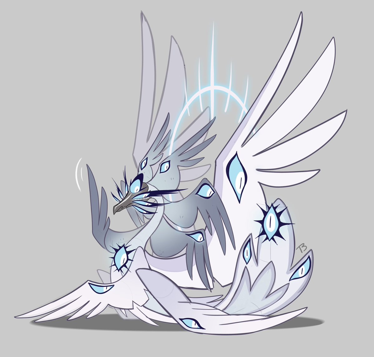 I like Sera’s Mega evolution 💙🩵💙

#HazbinHotel #hazbinhotelseason2