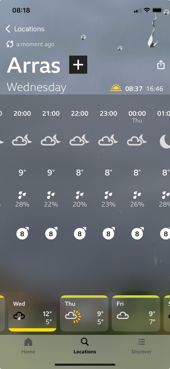Trip weather is looking a bit damp on Wednesday so make sure you have a waterproof coat. The ground will be wet and muddy when we are out in the Somme on Thursday so make sure you have appropriate footwear.