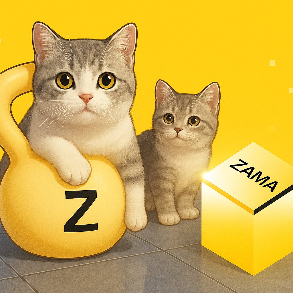 just cats, kettlebell and ZAMA cube on my timeline today
no alpha, only cozy gZama vibes 😸✨
#ZamaCreatorProgram #ZamaFHE <a href="/zama/">Zama</a>