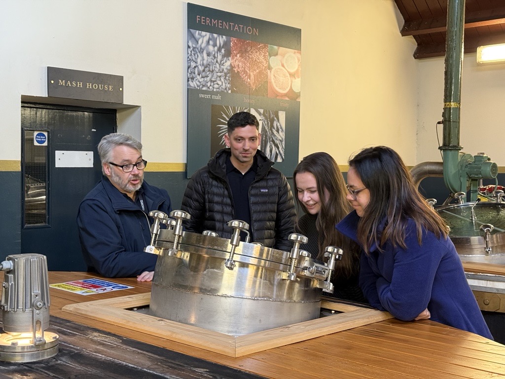 This week we welcomed <a href="/_KateForbes/">Kate Forbes MSP</a>, MSP for Skye, Lochaber and Badenoch, and SNP candidate Eilidh Munro to Dalwhinnie Distillery, to provide an overview of the sector and discuss the current challenges facing the #ScotchWhisky industry as well as the continued opportunities for