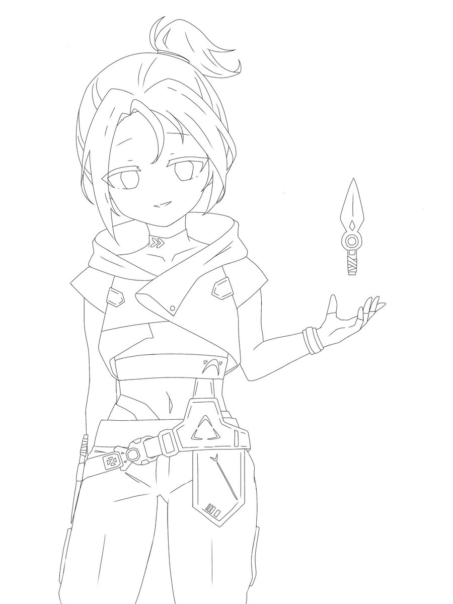 供養…… 時間なさすぎるので
だれか代わりに塗ってくれませんか？🥺

#VALORANT