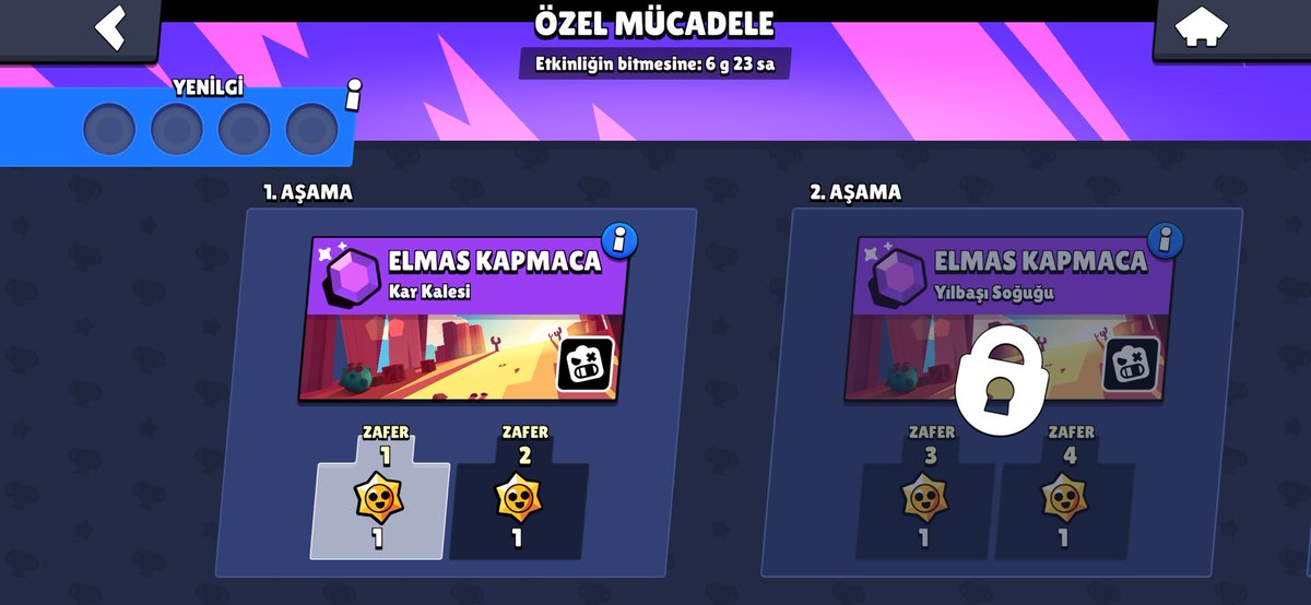 BrawlSourceTR's tweet image. 🎁 Brawlidays yaklaşıyor! Bu kapsamda Brawlidays’e kadar her gün 1 Starr Drop hediye olarak gelecek.

✨ Aynı zamanda 6 galibiyetli bir özel mücadele mevcut. Mücadele ödülü Meka Kutusu!