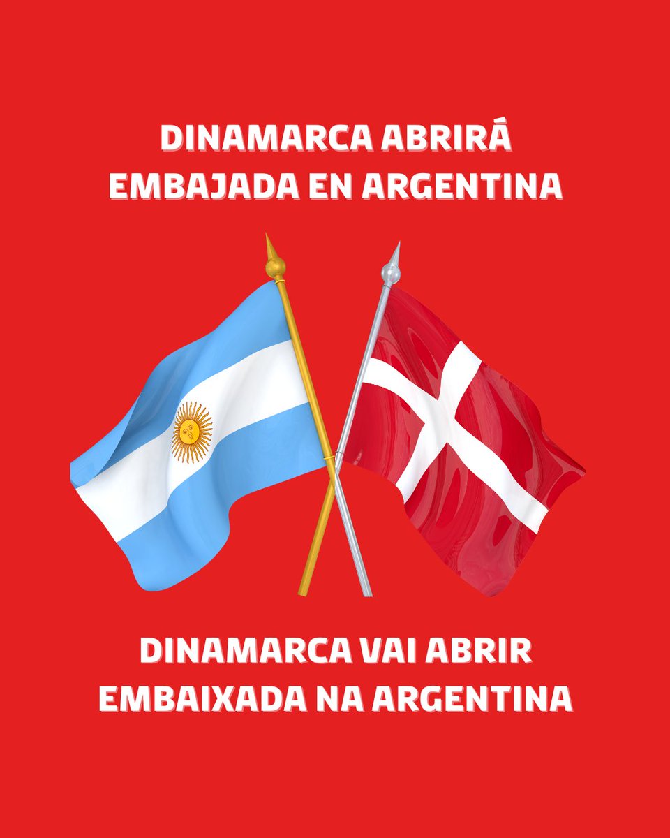 InMilei's tweet photo. 🇩🇰 Denmark confirmed to the Argentine government that it will reopen its embassy in Buenos Aires, which was closed in 2022. https://t.co/reDYTjMz4Z