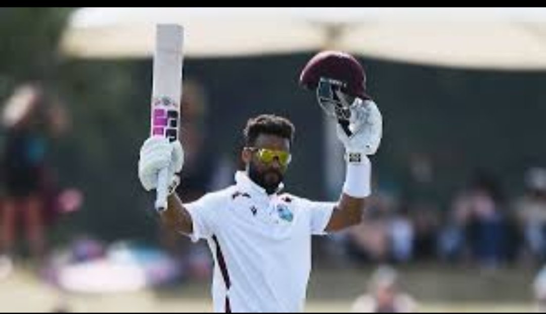 PulseLiveIN's tweet photo. When the going gets tough — Greaves &amp; Hope show us what the fight looks like. 💪 #TestCricket #CricketStories #cricket #icc #shaihope #westindiescricket https://t.co/84Sg4yu2Ma