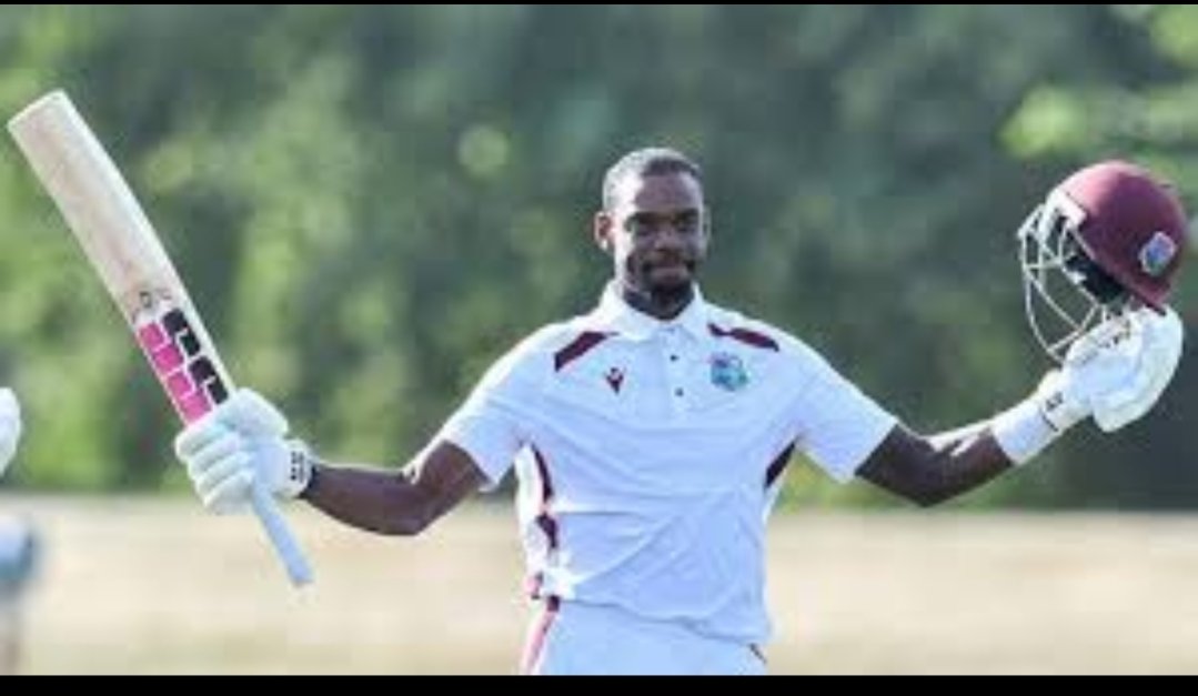 PulseLiveIN's tweet photo. When the going gets tough — Greaves &amp; Hope show us what the fight looks like. 💪 #TestCricket #CricketStories #cricket #icc #shaihope #westindiescricket https://t.co/84Sg4yu2Ma