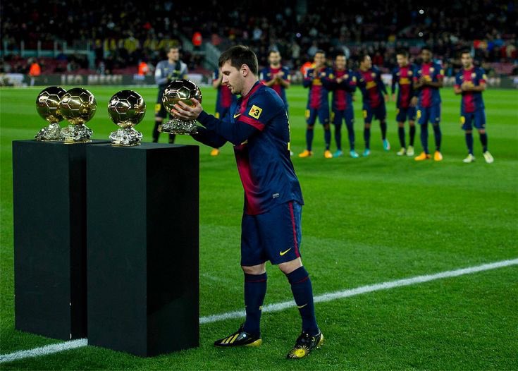 The first and only player to win 4 Ballon D’ors in a row. He was just 25 😭