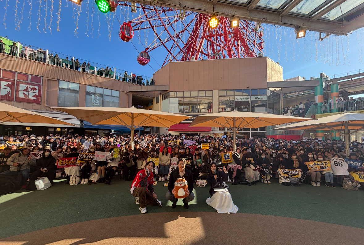 ⚾️福岡ソフトバンクホークス松本裕樹選手トークショー終了！朝早くから、多くのお客さまにご来場いただきありがとうございました✨🎄✨

#松本裕樹  #トークショー  #チャチャタウン小倉  #きてくれてありがとう