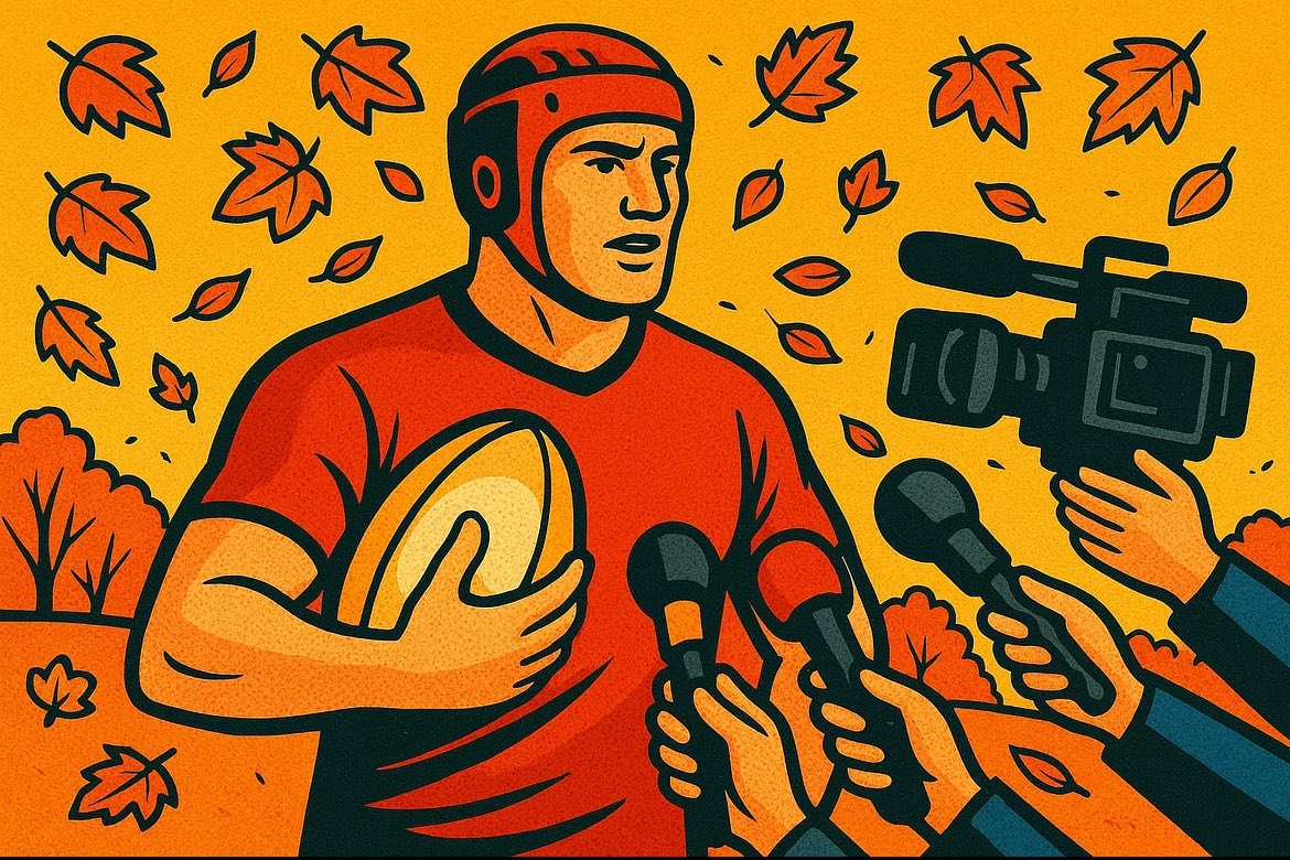 AndrewJWeeks's tweet photo. New Substack!

Autumn Shade: A Media diary on Welsh Rugby’s Darkest Series. 

https://t.co/wPB7dxkexd https://t.co/1PJJwBZI1t