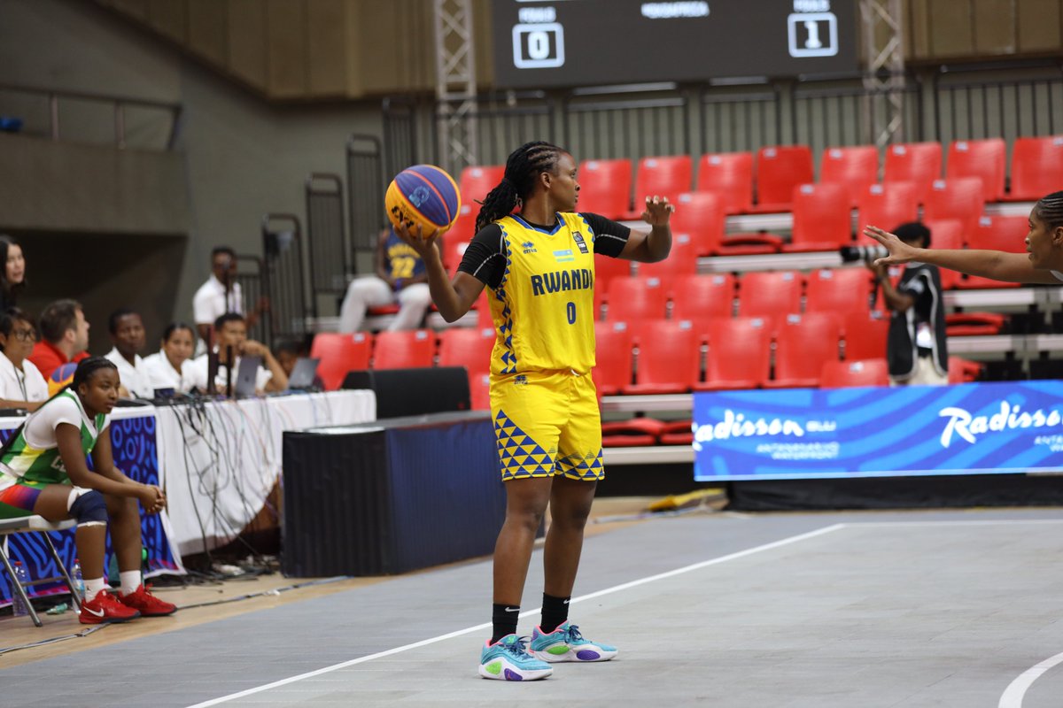 ferwabaRW's tweet photo. Rwanda secures its third straight victory at the FIBA 3x3 Africa Cup 2025 Women’s Championship, overpowering Comoros 22–10! 🔥🇷🇼
Congratulations, ladies! 🎉
#WinForRwanda
#3x3AfricaCup https://t.co/FBJkQmAv1X