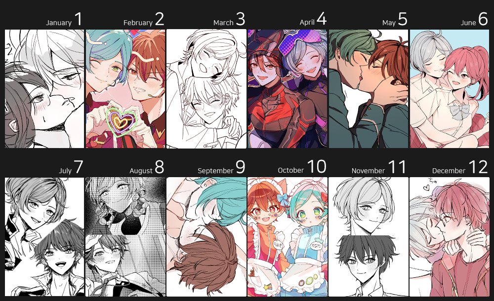 これは奏千との一年でやんす
これからもずっと大好きです💙❤️