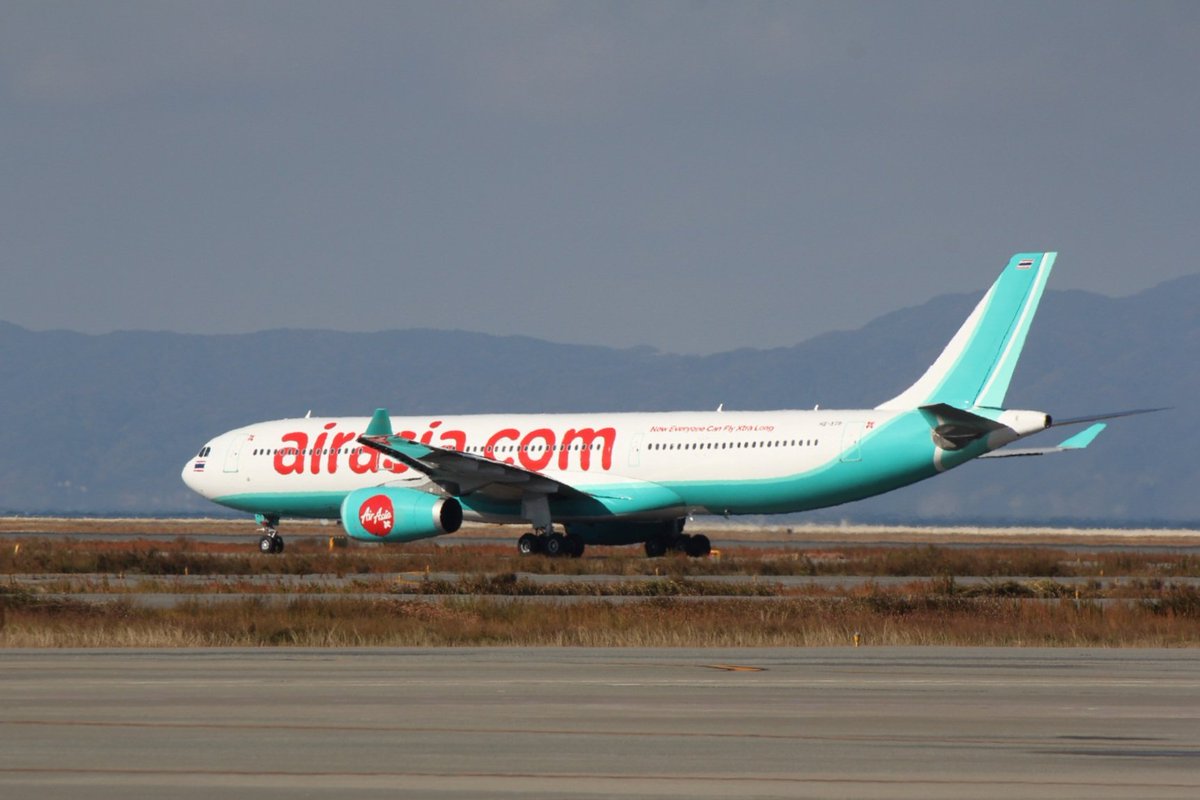 XJ613 HS-XTR A330-343 Thai AirAsia X Green Prime Livery 2025.12.6