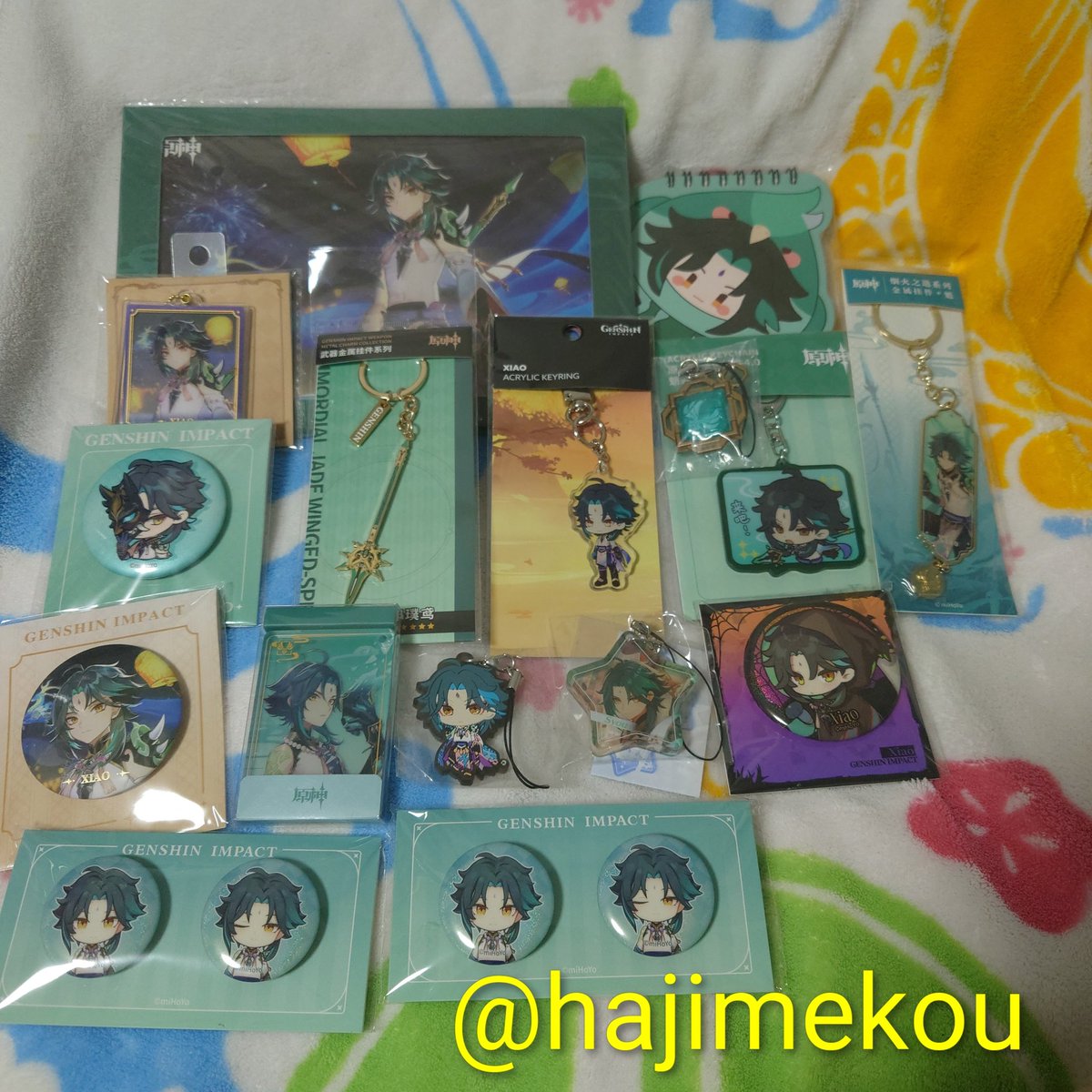 譲渡 買取 回収 希望】 原神 魈 ショウ 色紙 缶バッジ キーホルダー