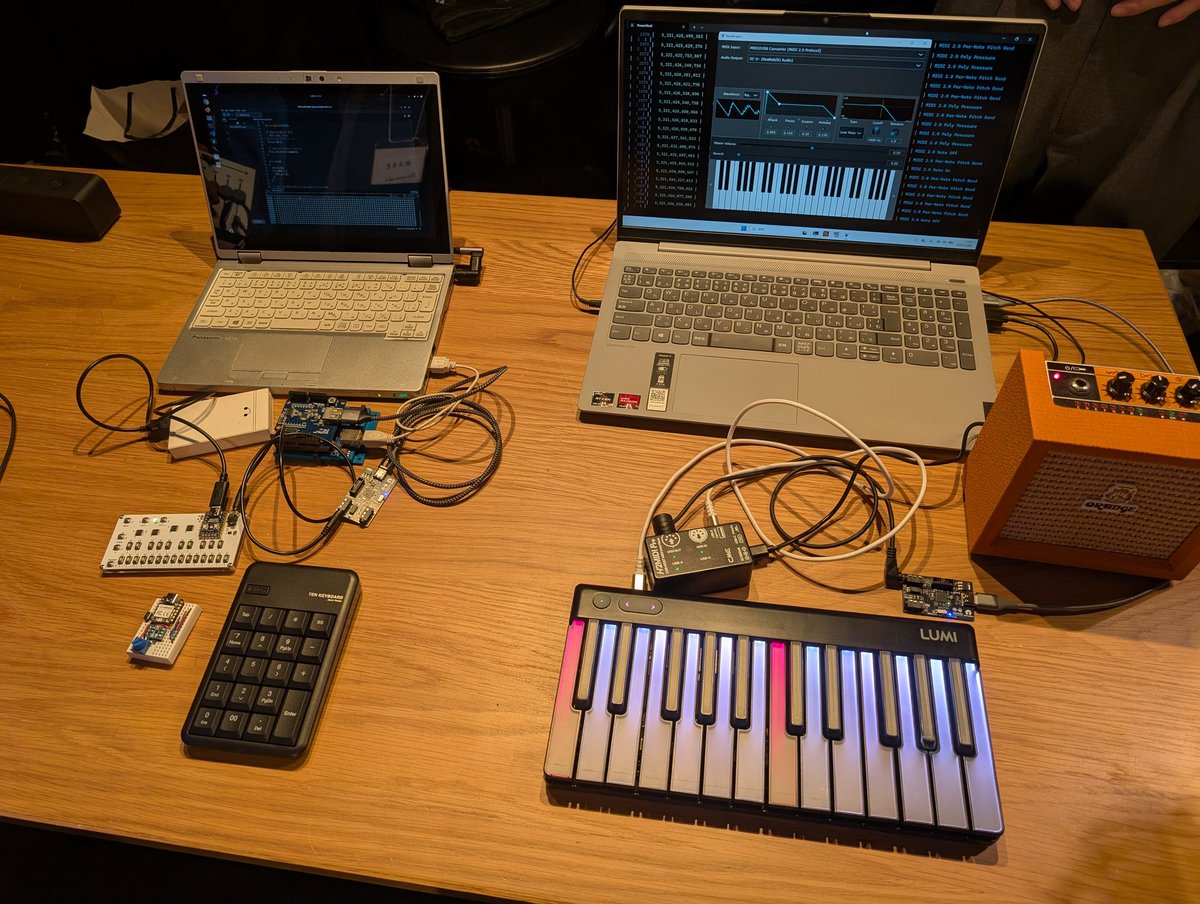 ColletInst's tweet photo. Synth Maker Meetup #5 ありがとうございました
面白い楽器がたくさんあって楽しかったです
MIDI2USB CONVERTERもおかげさまで完売しました
また参加したいです
#Synthmeetup https://t.co/hQfAwpExMw