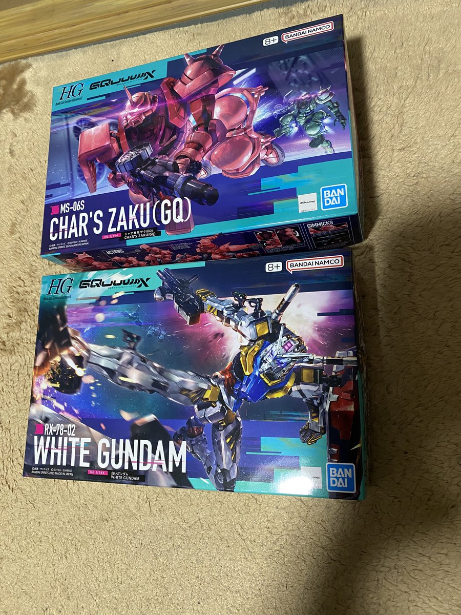 発売日に最新のガンプラ手に入ったの久しぶりかも笑 ビギニングまた観