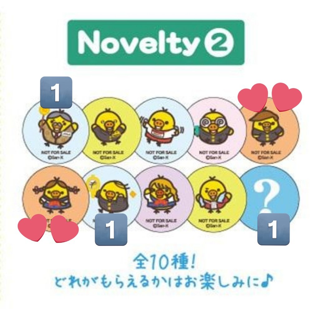 交換】キイロイトリ学園 ノベルティ 特典 缶バッジ 出） 画像の数字