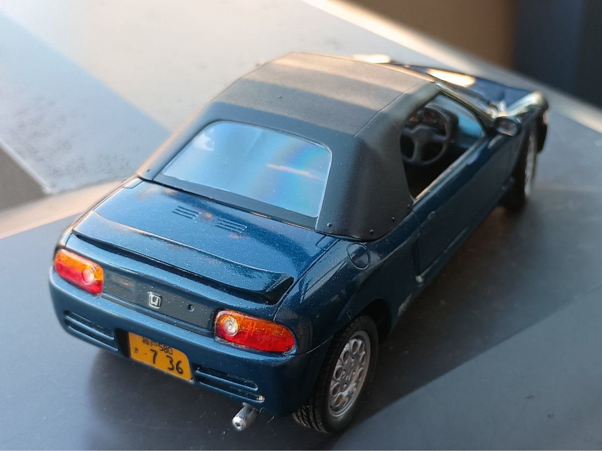 過去のマイカーが完成。久しぶりに自分のやつが作れました。#BEAT #VersionZ