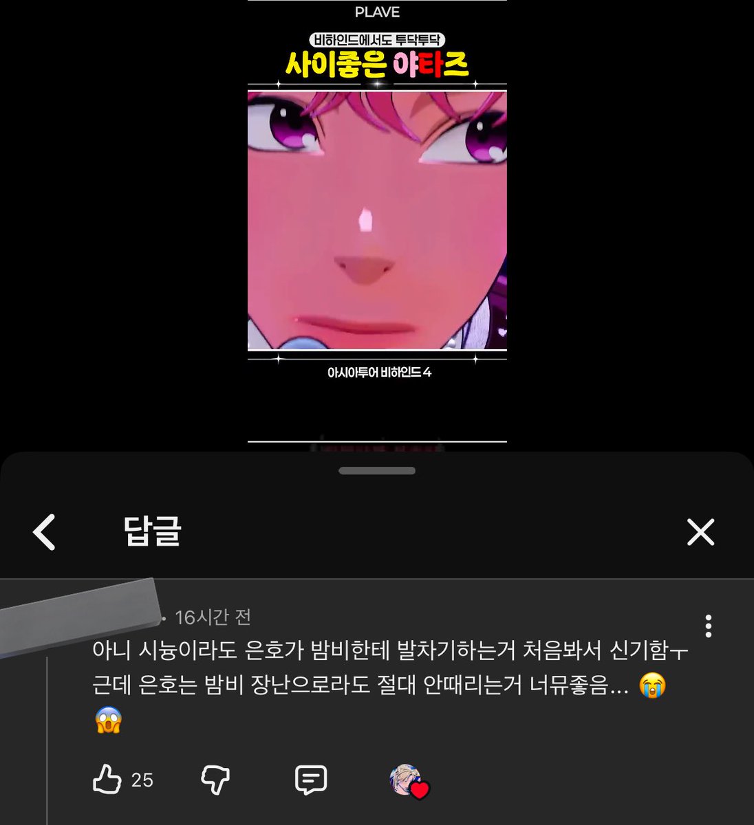 공감댓
도는 &gt;헉 실수로 때려버렷다&lt; 여까지 안감 절대절대 안때림
근데 채는 &gt;에궁 실수로 때려버렷다 미안ㅜ!&lt; 범위까지 주먹을 휘두르고 발로 참
형이 나빳다는거아니고 이런 차이마저 좋아죽겟다는말
채는 유독 도를 지남친인냥 대하고
도는 채를 대놓고 지여친마냥 대함
적폐씨피 맛개좋다