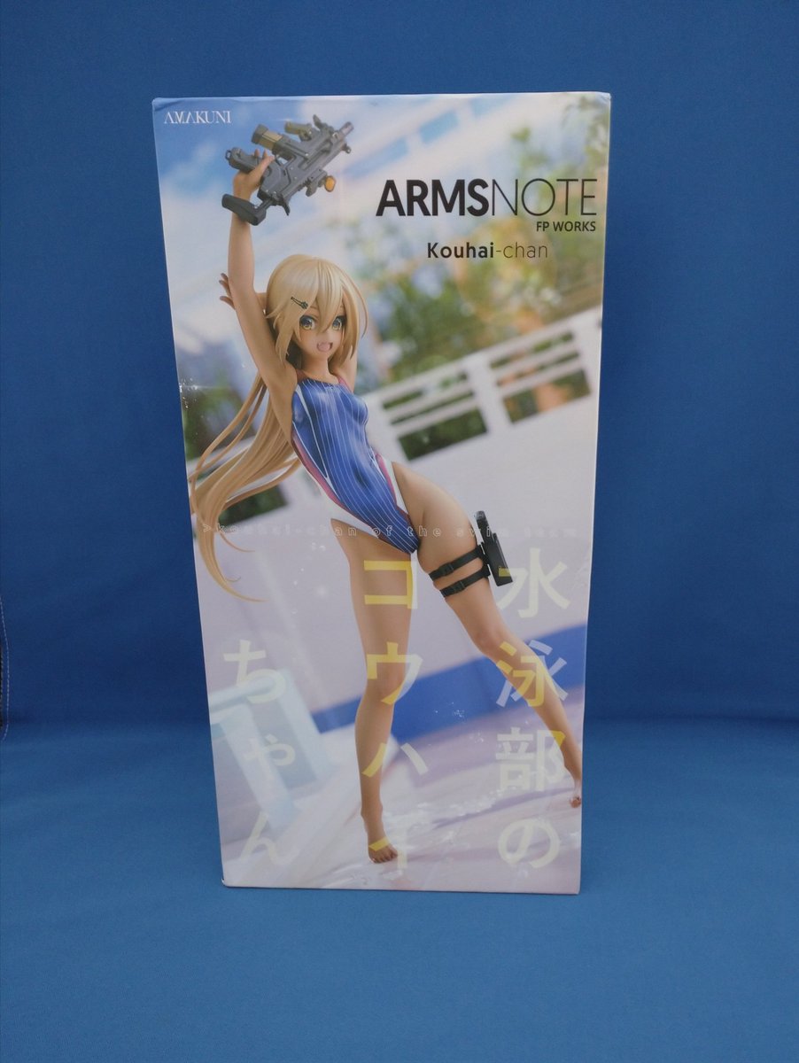 oh_ho_koyama's tweet photo. こんにちは、ホビーオフ鳥取カインズモール店です♪
本日は 
#フィギュア
#AMAKUNI
#ARMSNOTE
#水泳部のコウハイちゃん
をお持ち込みいただきました！
当店では、 #おもちゃ #プラモデル    の買い取りもお待ちしています！ https://t.co/a2UpSQ96A5