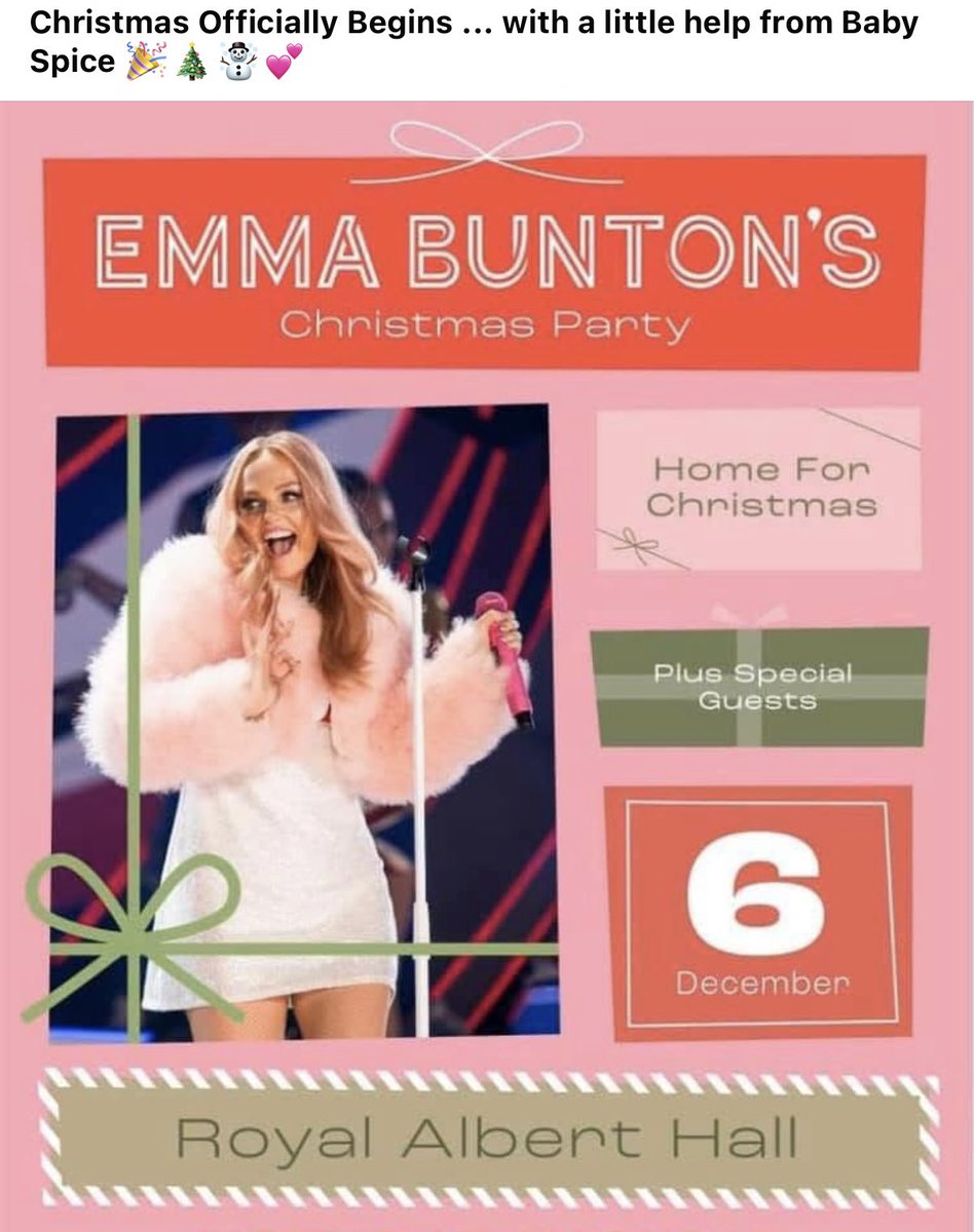MattyT6790's tweet photo. As if this was 6 years ago! It truly was an epic night! @EmmaBunton @PaulineBunton BABY KNOWS HOW TO START CHRISTMAS! 🎄 https://t.co/YT1EX5juIo