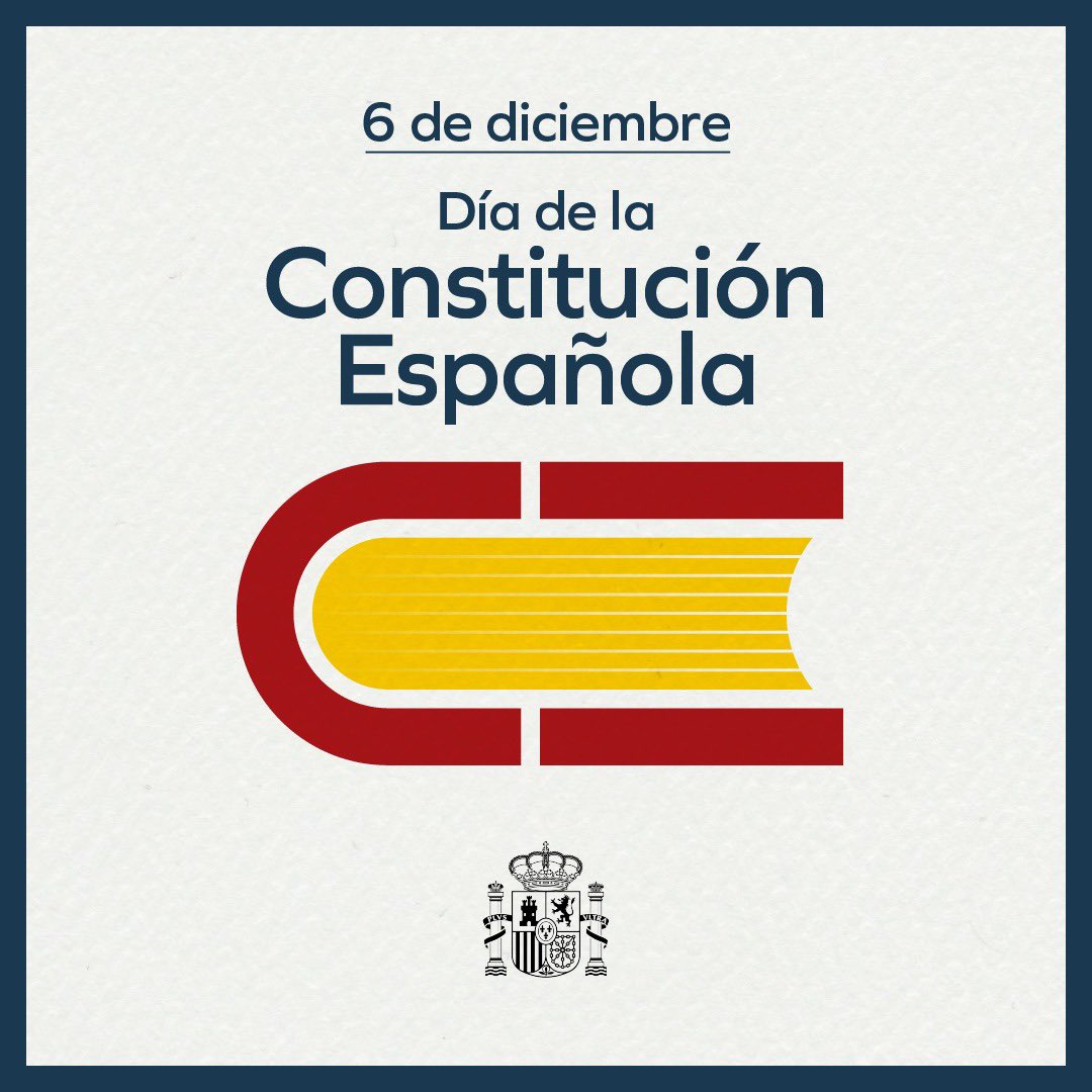FelisRoMartin's tweet photo. 🇪🇸 Celebramos 47 años de democracia y convivencia.
La #Constitución nos garantiza derechos como el de una educación libre y de calidad.
Sigamos avanzando juntos.
¡Feliz #DíadelaConstitución! 📖 https://t.co/2cSI6zv6bo